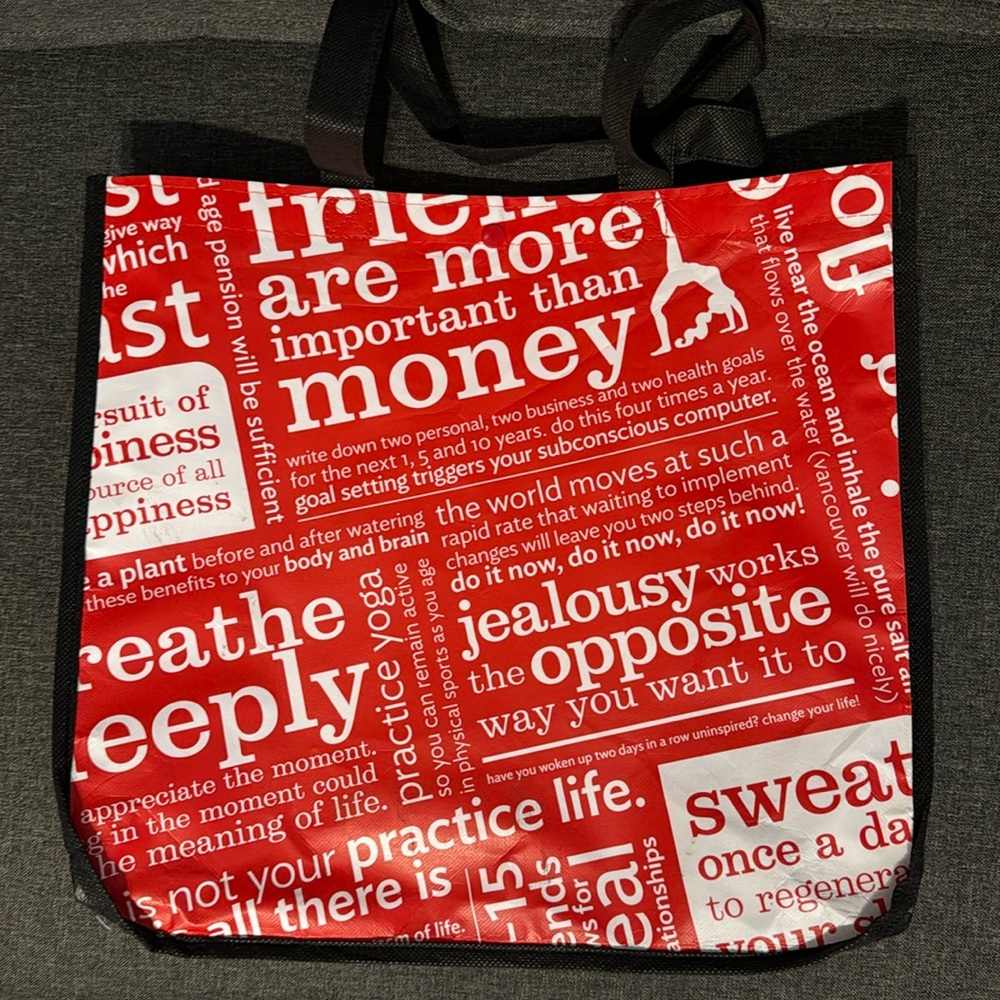 Lululemon Medium Shopping Tote Bag